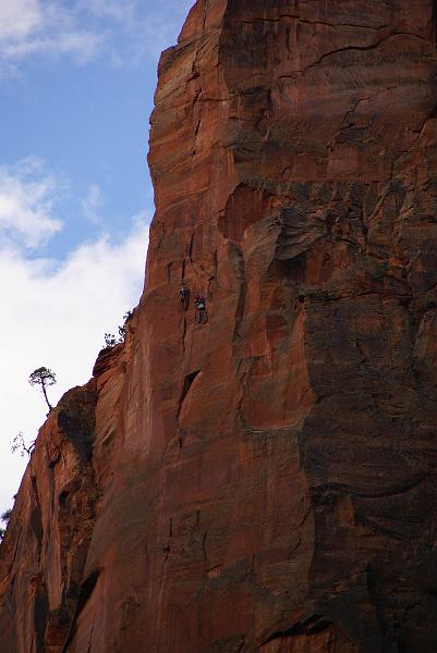 DSC05326.JPG - Rock Climbers - Zion NP