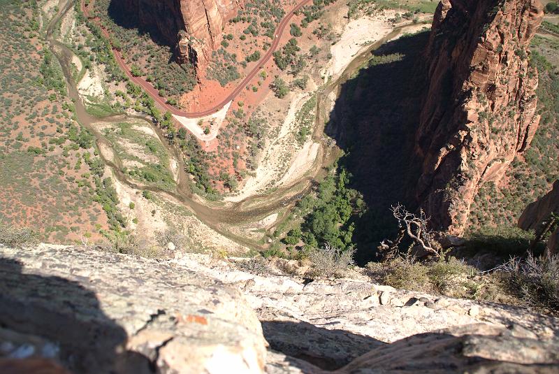 DSC05366.JPG - Down from Angels Landing - Zion NP