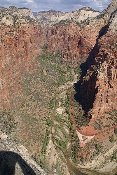 DSC05367.JPG - Virgin River from Angels Landing - Zion NP