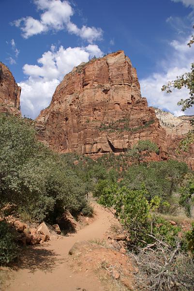 DSC05407.JPG - Angels Landing from Angels Landing Trail - Zion NP