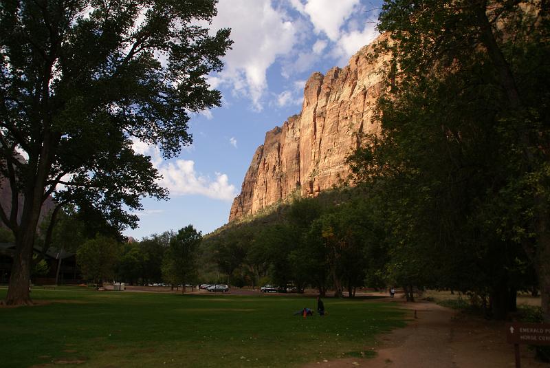 DSC05470.JPG - From Zion Lodge - Zion NP