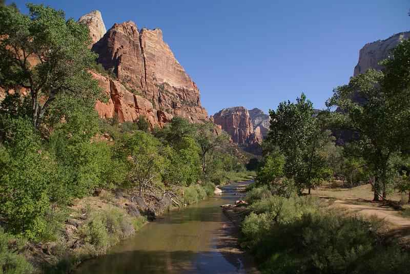 DSC05499.JPG - Virgin River - Emerald Pools Trails - Zion NP