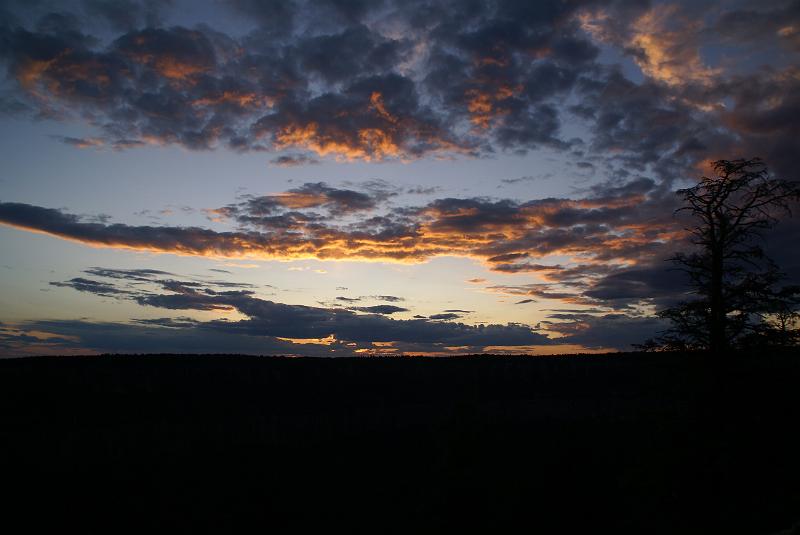 DSC05632.JPG - Sunset at Bright Angels Point - North Rim - Grand Canyon NP